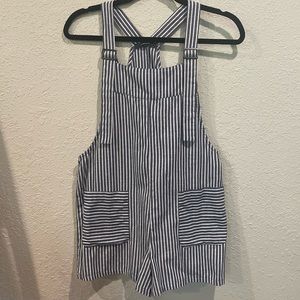 Forever 21 Linen Overalls